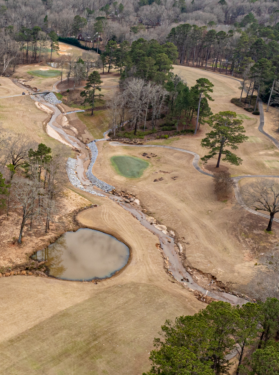 Brickyard Golf Course Creek